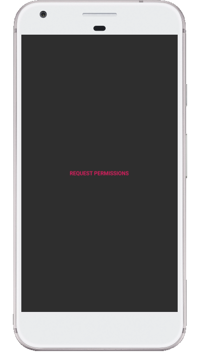 Step 1: Click on REQUEST PERMISSIONS